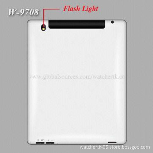 9.7-inch 3G Tablet PC with Quad-core, IPS Screen/GPS/Bluetooth/(2.0/5.0MP) Dual Camera
